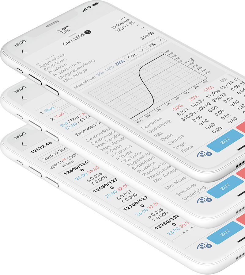 Handeln Sie Optionen unterwegs komfortabler mit der LYNX Trading App Optionen Trading App