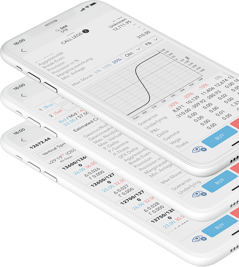 Handeln Sie Optionen unterwegs komfortabler mit der LYNX Trading App Optionen Trading App