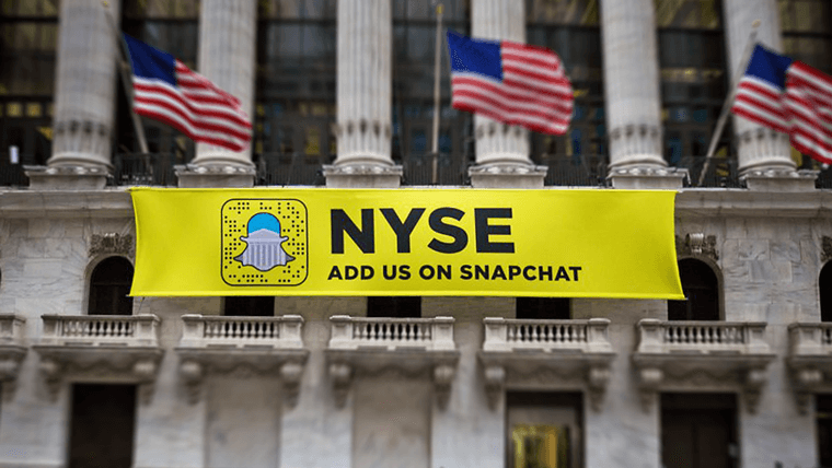 Börse Snapchat